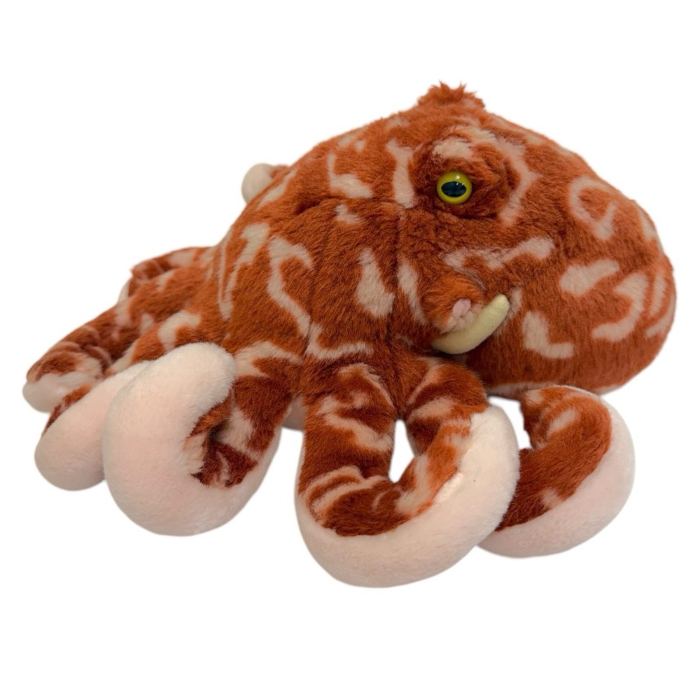 Wild‎ Republic Realistic Octopus Cuddlekins Plush Stuffed Animal Tentacles 12"